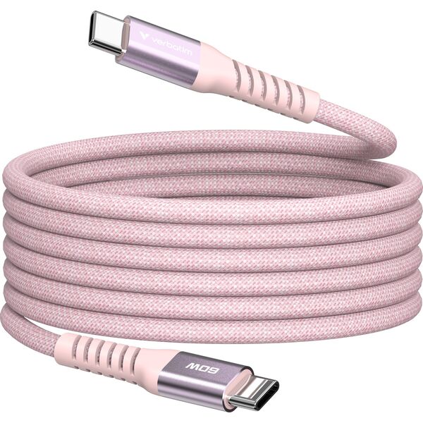 Verbatim 31853 kabel USB USB 2.0 1,2 m USB C Różowy
