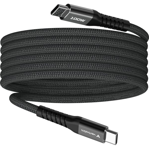 Verbatim 31863 kabel USB USB 2.0 1,2 m USB C Czarny