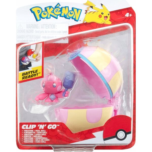 JAS POKEMON CLIPON FIGURKA TINKATINK W18