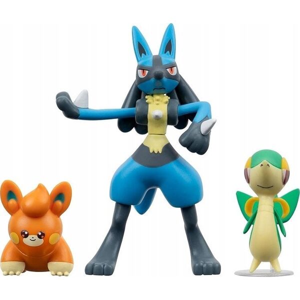 JAS POKEMON FIGURKA 3PAK SNI +PAW +LUC