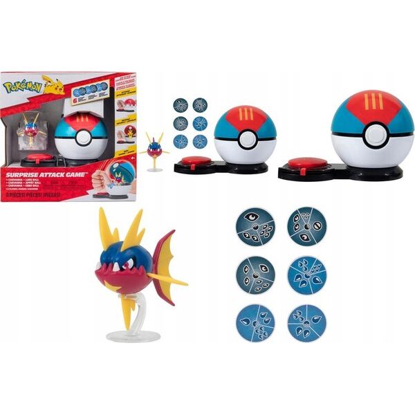 JAS POKEMON SURPRISE ATTACK CARVANHA W5