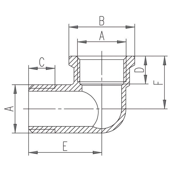 Ferro Kolanko mosiężne 3/4" K10Z