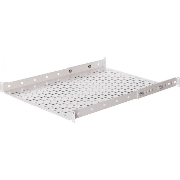 NetRack Półka 19'' 1 U/350mm Wsporniki Szara (119-100-350-021)