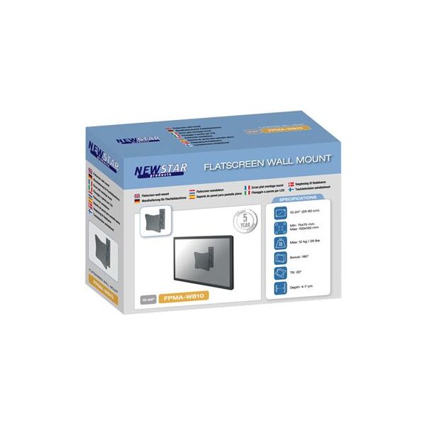 Neomounts Uchwyt ścienny na monitor 10" - 27" (FPMA-W810)