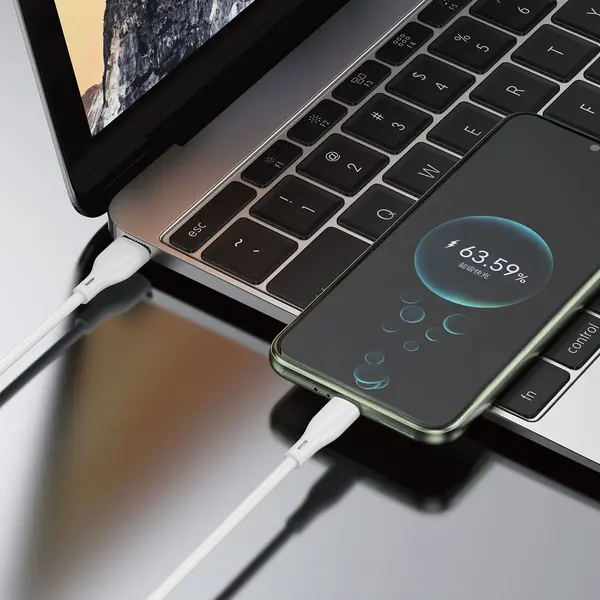 Kabel Dudao L2L USB-A / Lightning 3A 2m - biały