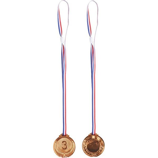Brązowy Medal Pierwsze Miejsce Nagroda Trofeum Cynkowy 6,5cm