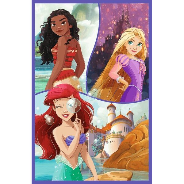 PUZZLE 3x80 Księżniczki przyjaciółki /Princ..34884