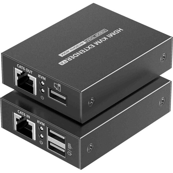 Καλώδιο PremiumCord PREMIUMCORD HDMI KVM επέκτασης 4K a FULL HD 1080p για 70 μέτρα με θύρα USB 13217692 8592220023386