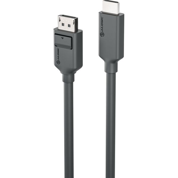 Kabel Alogic Alogic DisplayPort Kabel DPort -> HDMI4K  M/M 2m     schwarz