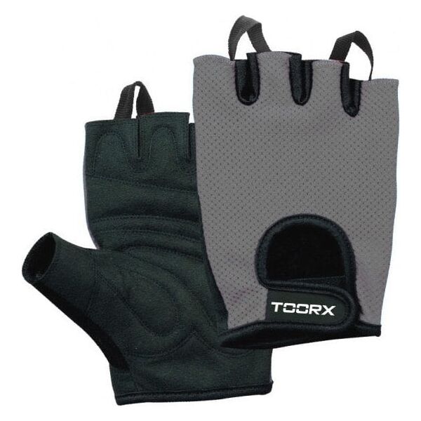 Toorx Toorx training gloves AHF027 S black/grey suede and micro-mesh