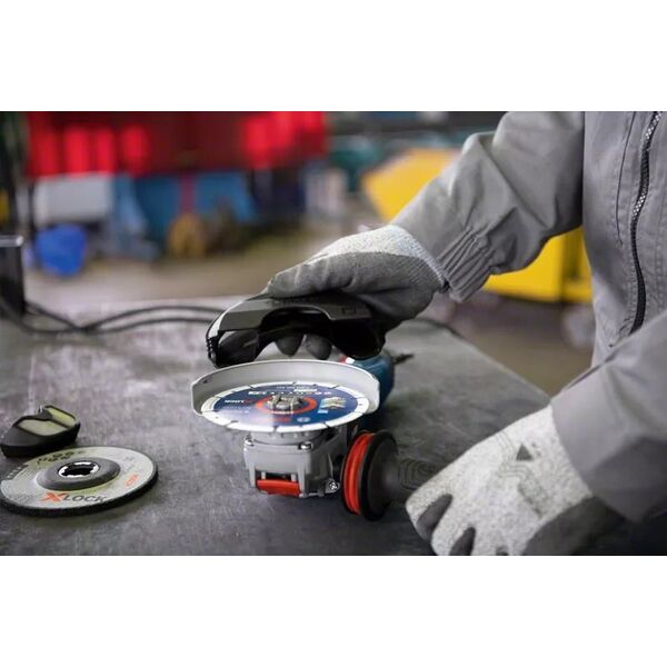 Bosch Bosch X-LOCK angle grinder GWX 14-125 S Professional (blue/black, 1,400 watts)