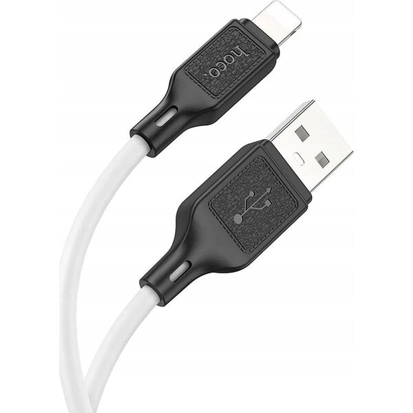Kabel USB Hoco HOCO kabel USB A do Lightning 2,4A X90 1 m biały
