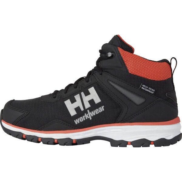 Buty trekkingowe męskie Helly Hansen Shoes HELLY HANSEN Chelsea EVO 2 MID O2 HT, black/orange 41