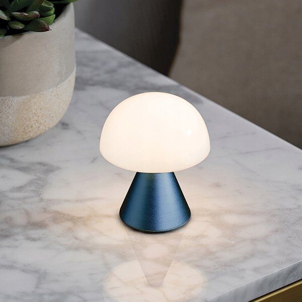 Lampka biurkowa Lexon Lexon Mina Mini LED lamp dark blue/dark blue LH60MDB