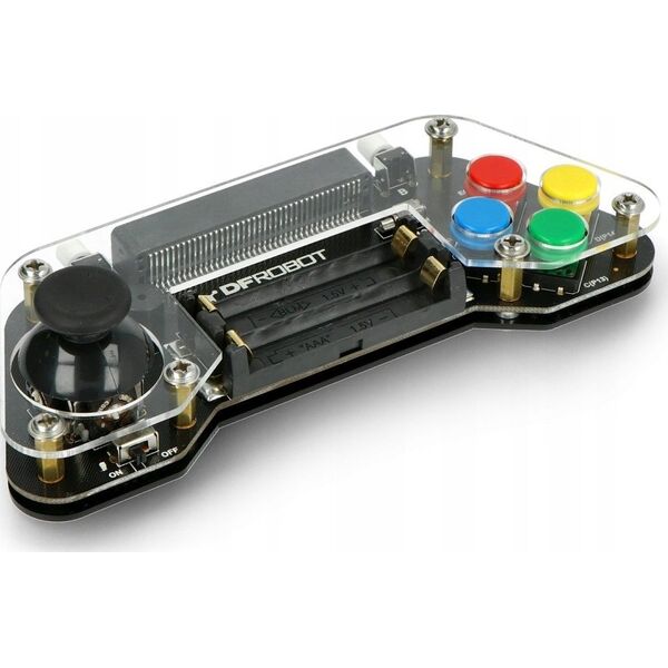 Micro:Gamepad žaidimų valdiklis, BBC micro:bit priedėlis, DFRobot DFR0536