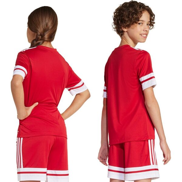 Koszulka dla dzieci adidas Squadra 25 czerwona JJ0051 164cm