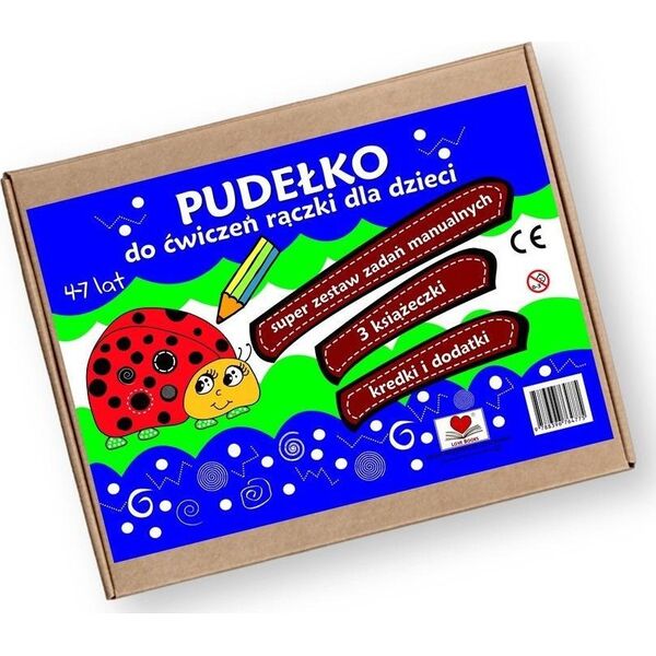 Pudełko do ćwiczeń rączki dla dzieci