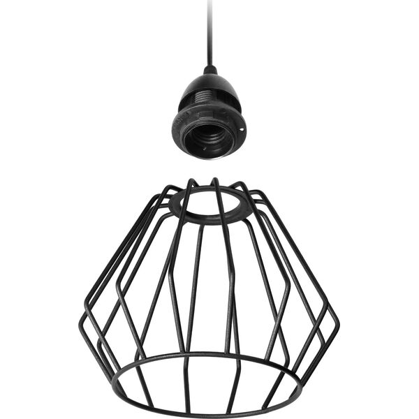 Lampa wisząca Orno WAYA lampa wisząca, moc max. 3x60W, E27, czarna