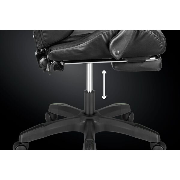 Kruger&Matz Fotel gamingowy Kruger&amp|Matz GX-150 Czarny LED