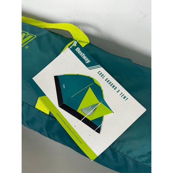 Two-person tent BESTWAY COOLGROUND 3, 210 x 210 x 120 cm