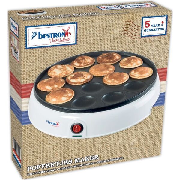 Bestron Bestron Poffertjes Maker APFM700W (white / black)
