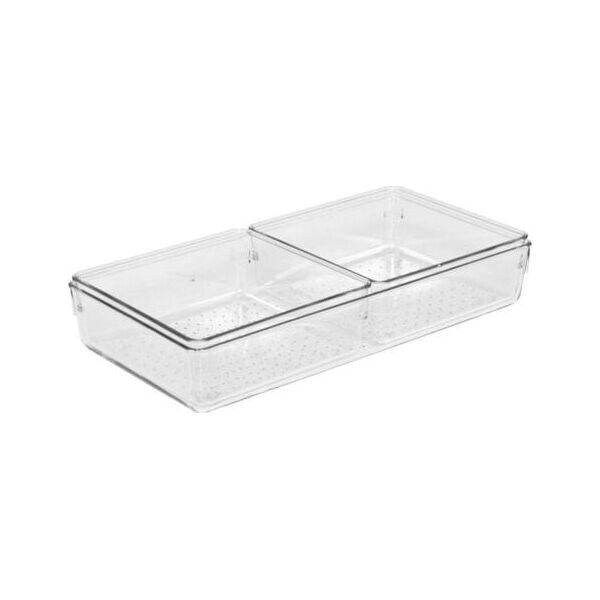 Zestaw organizerów do szuflady kuchennej PET, 3 sztuki
