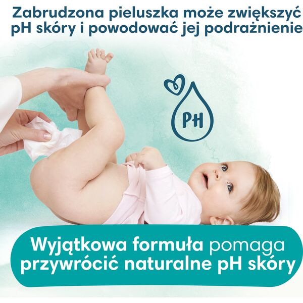Pampers Harmonie Protect & Care Chusteczki nawilżane 44 szt.