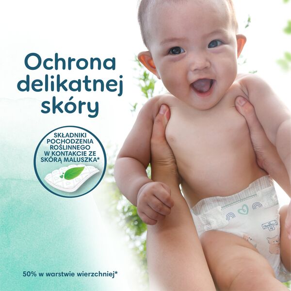 Pampers Harmonie Baby Pieluszki, rozmiar 4, 9kg-14kg, 24 szt.