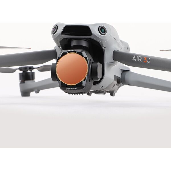 FILTR HYBRYDOWY 2w1 Polaryzacyjny PL + Szary ND64 do DJI AIR 3S 3 S + Etui / FI923-64P