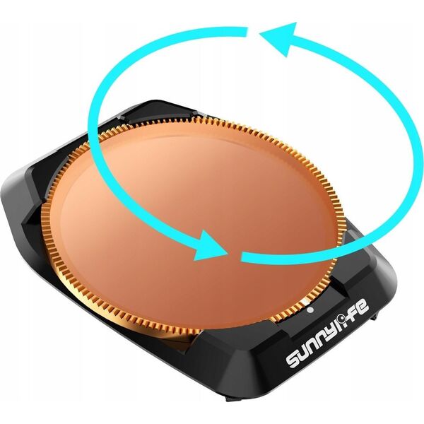 FILTR HYBRYDOWY 2w1 Polaryzacyjny PL + Szary ND64 do DJI AIR 3S 3 S + Etui / FI923-64P