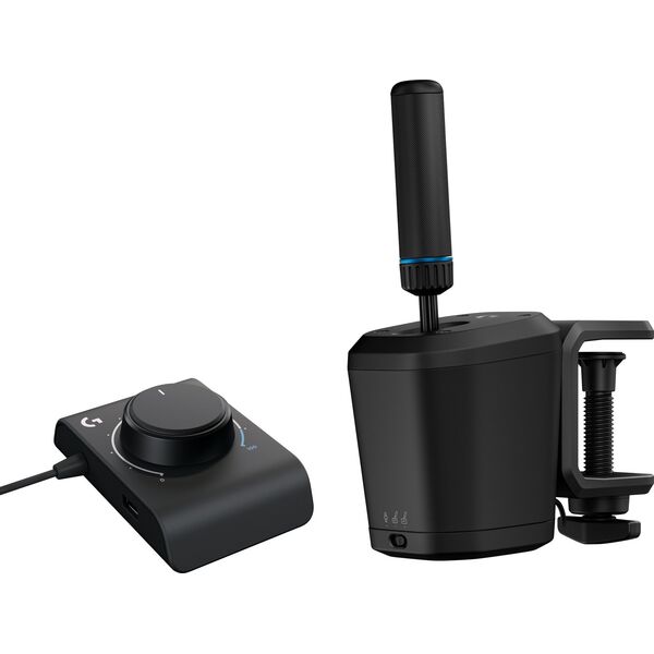 Logitech 941-000245 kontroler gier Czarny USB Shifter + Handbrake Analogowy PC, PlayStation 4, PlayStation 5, Xbox One, Xbox Series S, Xbox Series X