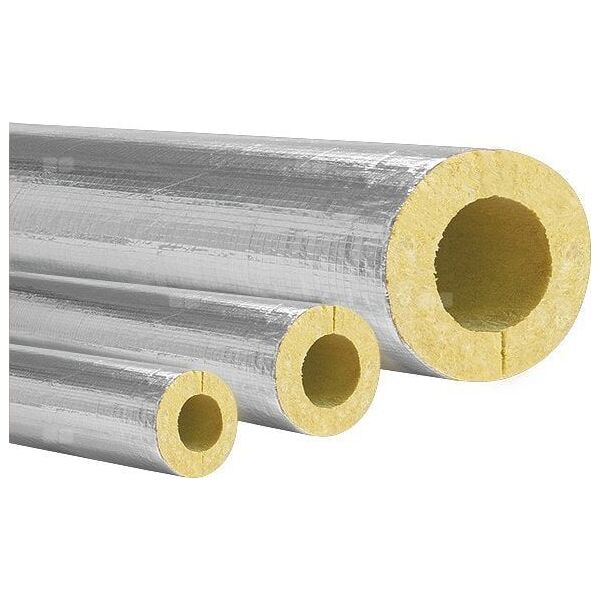 K-flex Izolacja K-FLEX® K-ROCK ALU z wełny mineralnej z płaszczem 30 x 42 mm sztanga 1m 30042LR1080BARP