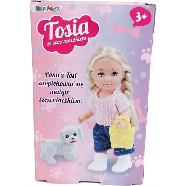 Norimpex Lalka Tosia ze szczeniaczkami 1005372