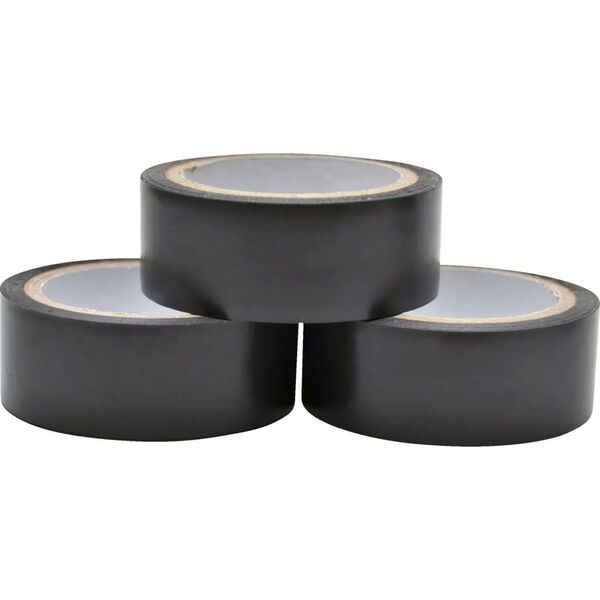 Work it by millarco® isolationstape 20 mm x 5 meter 3-pak sort