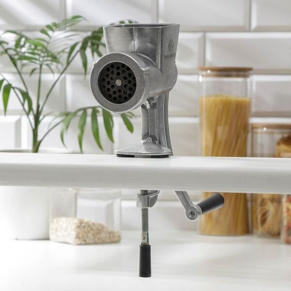 MANUAL MEAT MINCER STAINLESS STEEL