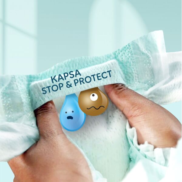 Pampers Premium Care Tape Sauskelnės, 2 Dydis, 136 Sauskelnės, 4-8kg