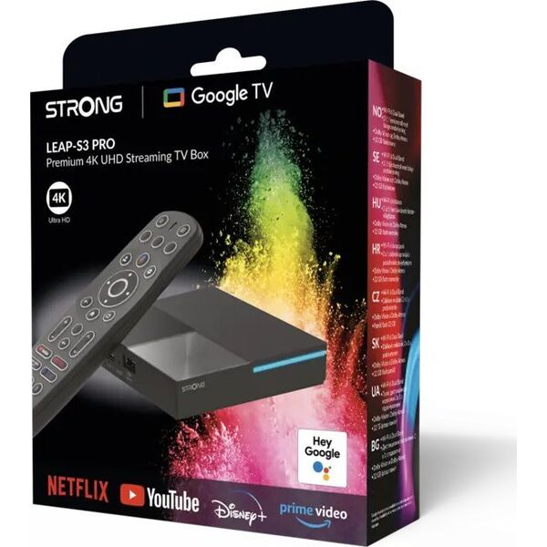 Strong LEAP-S3 PRO HDMI 4K Ultra HD Android Czarny