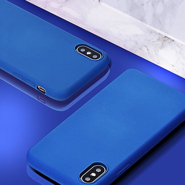 Partner Tele.com Futerał Forcell SILICONE LITE do IPHONE 7 niebieski