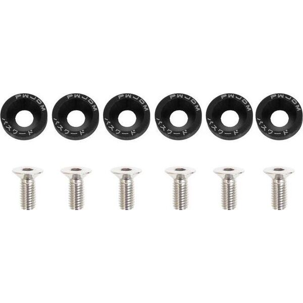 MTuning_F Śrubki z podkładkami uniwersalne JDM 8mm black