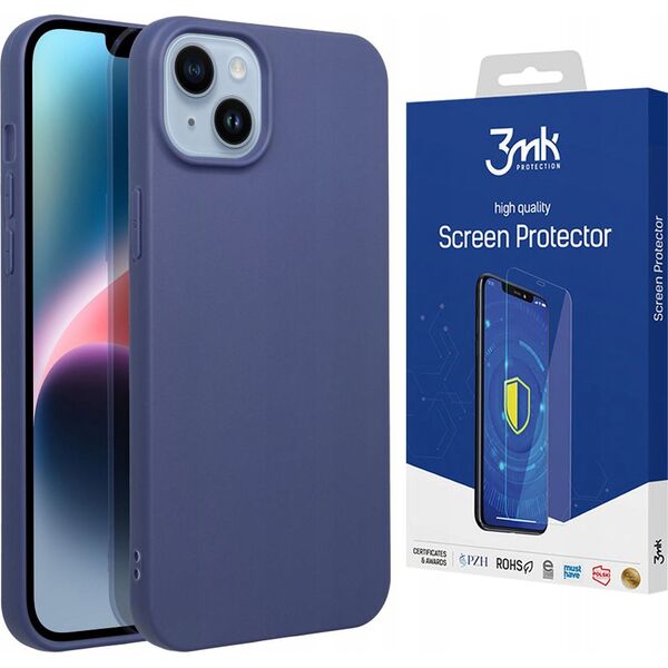OEM Futerał MATT do IPHONE 14 niebieski