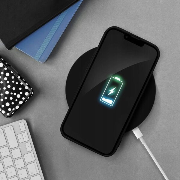 ForCell Futerał SILICONE do IPHONE 14 Pro czarny