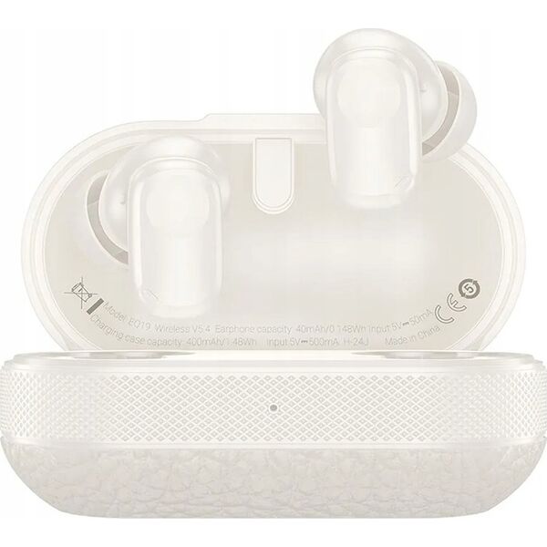 HOCO słuchawki bezprzewodowe bluetooth TWS EQ19 białe