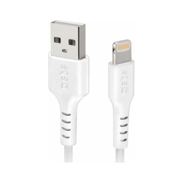 Kabel USB SBS Mobile USB-A - USB-C 2 m Biały