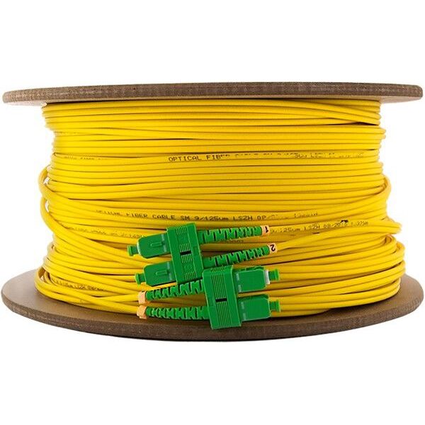 Qoltec Optic Patchcord SC/APC - SC/APC SM 9/125 G652D 140m (54091)