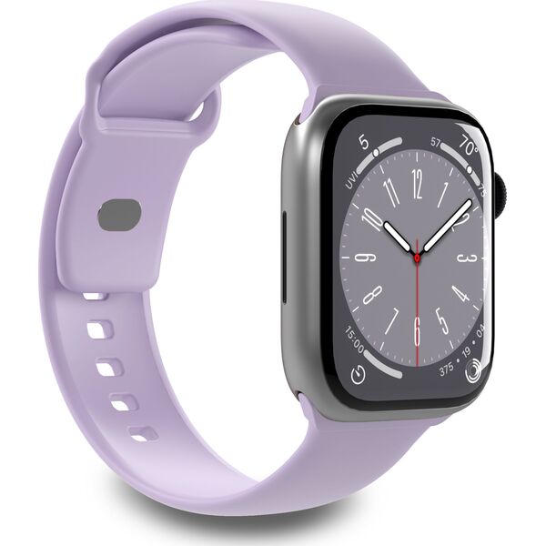 Puro Pasek PURO ICON Apple Watch 4/5/6/7/SE/8 40/41mm (S/M & M/L) (Tech Lavender)