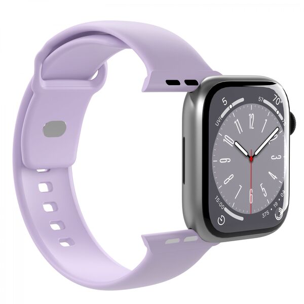 Puro Pasek PURO ICON Apple Watch 4/5/6/7/SE/8 40/41mm (S/M & M/L) (Tech Lavender)