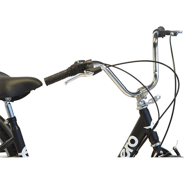 Enero Rower 3-kołowy 24" rehabilitacyjny 6-biegowy czarny