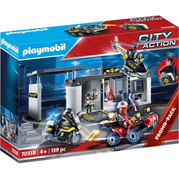 Playmobil Przenośna centrala jednostki specjalnej (70338)