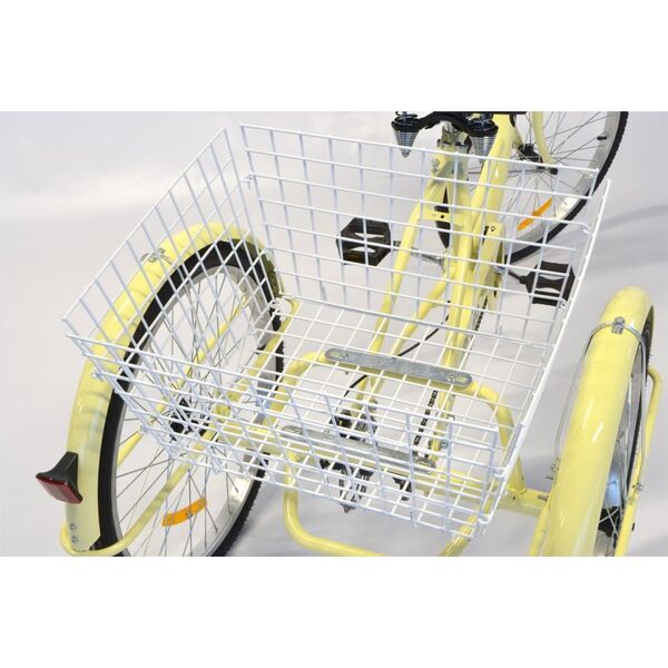 Enero  Rower 3-kołowy 24" rehabilitacyjny waniliowy