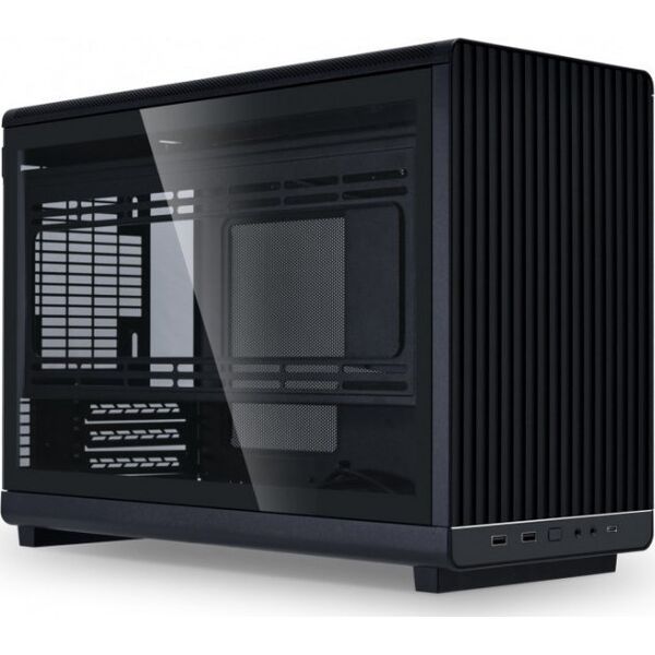 Lian Li Lian Li DAN Cases A3-mATX Left Side Tempered Glass Panel - Black